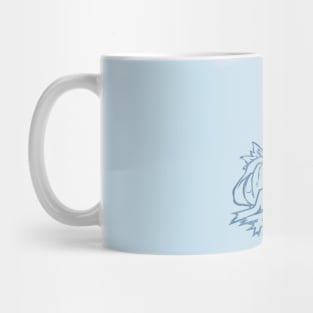 Beaker Meep muppets Retro Blue Mug